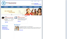 Desktop Screenshot of krishnaacademy.com